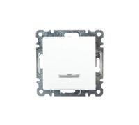 Connecteur de serrage Lumina rétroéclairé 10AX 230V blanc WL0410