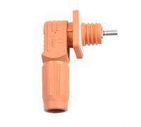 Connecteur de stockage d'énergie - 120 A/200 A - Raccord rapide - Borne à vis - Protection anti-flamme V-1 IP67 - Pour onduleur photovoltaïque - Cuivre et nylon PA66 (120 A-orange)