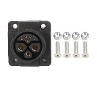 Connecteur de stockage d'énergie, connecteur étanche IP67, connecteur d'alimentation 50 A 500 V, 8 broches mâle femelle pour batterie EV, équipement industriel (prise)