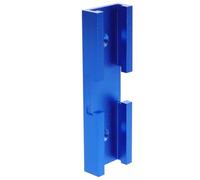 Connecteur de Table de Scie, Alliage D’aluminium Bleu pour Menuiserie DIY | Surface Anodisée Lisse et Arrondie, Trou Prépercé, Vis de Réglage, Montage Rapide sur Rail Standard