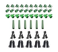 Connecteur de treillis réglable pour | Fournitures de jardinage réglables | Poteaux pour connecteurs de support de , pour jardiniers, cultivateurs de légumes, professionnels, amateurs