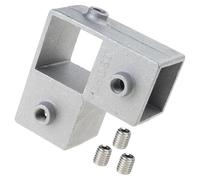 Connecteur de tube carré 30x30mm, coude à 3, 30x30 4ways | Raccords de tuyaux en alliage d ' aluminium pour cadre de meubles et structurel, connecteur de de