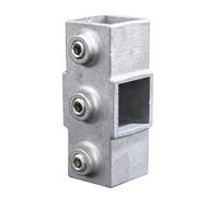 Connecteur de tube carré 30x30mm, coude à 3, 30x30 big 3ways | Raccords de tuyaux en alliage d ' aluminium pour cadre de meubles et structurel, connecteur de de