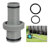 Connecteur de tuyau de piscine 32 mm à 38 mm, adaptateur de connecteur de tuyau à 2 voies pour Intex, Bestway