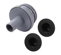 Connecteur de tuyau de rechange avec bouchons de trou pour Intex pour piscine Coleman Summer Escape Pools manquants de valves à piston en plastique noir