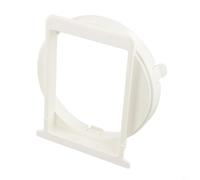 Connecteur de tuyau d'échappement portable pour climatiseur - 130 mm de diamètre - Adaptateur en plastique pour Midea et marques compatibles - Blanc (connecteur de corps)