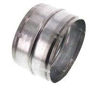 Connecteur de tuyau en acier zingue de 125 mm (5'')