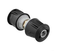 Connecteur de tuyau en alliage d'aluminium pour Karcher Large Union, raccord rapide robuste pour nettoyeur haute pression de jardin, adaptateur léger et pulvérisateur d'eau,