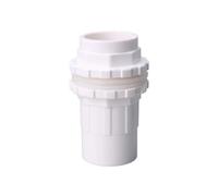 Connecteur de tuyau en PVC de 20 à 40 mm droit/coude/té/croix | Joints de tuyau d'irrigation de jardin de Valve d'eau d'aquarium(Drain Connector(B),32mm)
