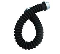 Connecteur de tuyau fileté en caoutchouc, tube de masque à gaz, irateur de vaccination, tube de connexion d'irateur, accessoires de masque à gaz, longueur de 0.5m, longueur de 1m, 40mm 0.5m