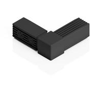 Connecteur de tuyau pour tubes carrés 25 x 25 x 1,5 mm (raccord de tuyau 2 dimensions, 1 pièce)