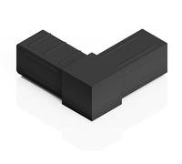 Connecteur de tuyau pour tubes carrés 25 x 25 x 2 mm (connecteur de tuyau 2 voies 2 dimensions, 1, quantité)