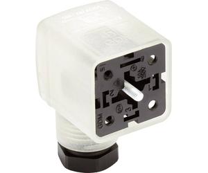Connecteur d'électrovanne série GDM21F6 transparent GDM21F6-D24-10D 934888011 Lumberg Automation Contenu: 1 pc(s)