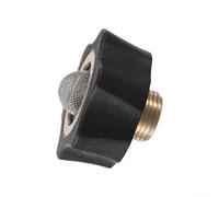 Connecteur d'entrée de nettoyeur haute pression 3/8 mâle 3/4 femelle en laiton adaptateur de filtre pour nettoyeur électrique haute pression tuyau d'arrosage raccord rapide noir