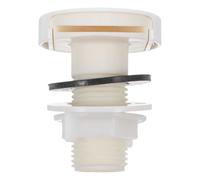 Connecteur D'entrée D'urinoir en Plastique Blanc 1/2 Pouce | Contrôle Précis du Débit, Installation Facile, Compatibilité, Prévention des Éclaboussures, Toilettes Publiques