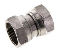 Connecteur droit réducteur G1 1/2'' Femelle Haute Pression Acier Inoxydable Cône 60° 125bar (1756.25psi) Hydraulique