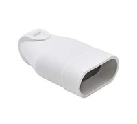 Connecteur electrique - Adaptateur prise - Prise Plate - Raccord electrique - Fiche electrique - Fiche Femelle Douille D.4mm Protegees Avec EclIPse Sortie Droite A Coiffe Blanc - Debflex - 713450