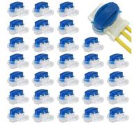 Connecteur Electrique Etanche 30 Pcs Connecteur Cable Robot Tondeuse Remplis des Résines pour Cable Robot Tondeuse