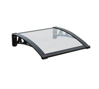 Connecteur en Alliage D'aluminium, Auvent De Support en Alliage D'aluminium | 120x200 cm, pare-soleil extérieur et protection contre la pluie, forte capacité de charge,couverture(80x280cm/32x110in)