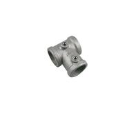 Connecteur en alliage d'aluminium, Base en T coudé, fixation de connexion plate tridimensionnelle, pièces d'étagère en Tube d'acier de 20mm, 1 pièce(Color:20mm duan tee)