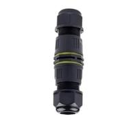 Connecteur étanche IP68 M16 - Adaptateur de borne de câblage à vis 2/3 broches for lumière LED et boîte de jonction extérieure(M16 3P 3-6.5mm)
