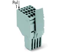 Connecteur femelle 2 conducteurs WAGO 2020-204/124-000 50 pc(s)