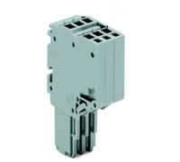 Connecteur femelle 2 conducteurs WAGO 2020-206/124-000 25 pc(s)