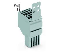 Connecteur femelle 2 conducteurs WAGO 2020-212/135-000 20 pc(s)