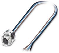 Connecteur femelle encastrable pour capteurs/actionneurs Contenu: 1 pc(s) Phoenix Contact SACC-DSI-M 8FS-4CON-M12/0,5 1453452