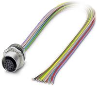 Connecteur femelle encastrable pour capteurs/actionneurs Contenu: 1 pc(s) Phoenix Contact SACC-E-FS-12CON-M16/0,5 SCO 1556252