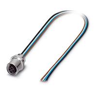 Connecteur femelle encastrable pour capteurs/actionneurs Contenu: 1 pc(s) Phoenix Contact SACC-E-M5FS-4CON-M5/0,5 1530618