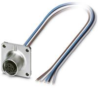 Connecteur femelle encastrable pour capteurs/actionneurs Contenu: 1 pc(s) Phoenix Contact SACC-SQ-M12FSB-5CON-20/0,5 1441671