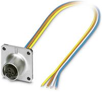 Connecteur femelle encastrable pour capteurs/actionneurs Contenu: 1 pc(s) Phoenix Contact SACC-SQ-M12FSD-4CON-20/0,5 1441639