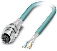Connecteur femelle encastrable pour système de bus Contenu: 1 pc(s) Phoenix Contact SACCEC-M12FSD-4CON-M16/1,0-931 1528497