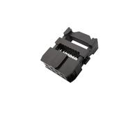 Connecteur femelle FC IDC, pas de 2.54mm, 10 pièces, 6/8/10/12/14/16/18/20/24/26/30/34/40/50 broches, prise for fil de câble ruban de 1.27mm(8Pin)