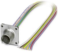 Connecteur femelle pour capteurs-actionneurs encastrable Contenu: 1 pc(s) Phoenix Contact SACC-SQ-M12FS-17CON-25F/0,5 1441613
