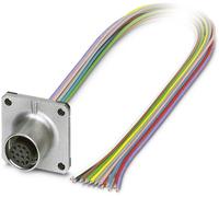 Connecteur femelle pour capteurs-actionneurs encastrable Contenu: 1 pc(s) Phoenix Contact SACC-SQ-M12FS-12CON-25F/0,5 1441590