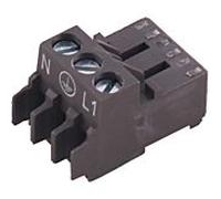 Wolf connecteur femelle marron 3 broches Rast5 279407299 pour commande pour TGK, TGK-B