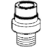 Connecteur Hansa G1/2 x M14 x 1 59914180 G1/2 x M14x1