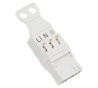 connecteur homologue Wolf RAST5F 3 broches blanc 274523799 pour système WRS BM-2
