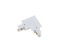 Connecteur L encastré 3 circuits blanc droit Nowodvorski