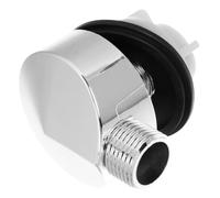 Connecteur Main, Adaptateur Mural pour Tuyau, Argenté | Pièce Professionnelle en Plastique, Nettoyage Facile, Usage pour Barber Shops et Shampoo Beds, Design Multifonction