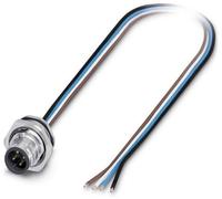 Connecteur mâle encastrable pour capteurs/actionneurs Contenu: 1 pc(s) Phoenix Contact SACC-DSI-M12MS-4CON-M16/0,5 1419629
