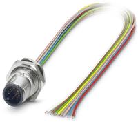 Connecteur mâle encastrable pour capteurs/actionneurs Phoenix Contact SACC-E-M12MSS-4CON-M16/0,5 PE 1424139 1 pc(s)