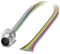 Connecteur mâle encastrable pour capteurs/actionneurs Phoenix Contact SACC-E-MS-12CON-M16/0,5 SCO 1556265 1 pc(s)
