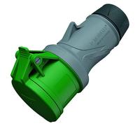 Connecteur Mennekes CEE, modèle PTXR, 32A, 5 pôles, 10 heures, indice de protection IP54, conception ergonomique