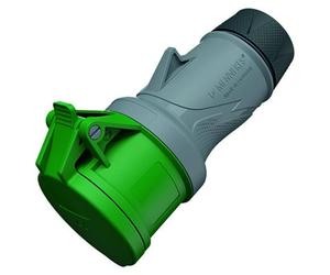 Connecteur Mennekes CEE, modèle PTXR, 32A, 5 pôles, 2 heures, 500V, indice de protection IP54