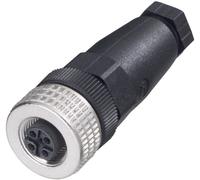 Connecteur non confectionné pour capteurs/actionneurs Hirschmann ELKA 4012 PG7 933 139-100-1 M12 femelle, droit Nombre de pôles: 4 1 pc(s)