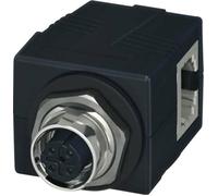 Connecteur non confectionné pour capteurs/actionneurs Phoenix Contact CUC-BH-M12D1PBK-A/R4BE 1414397 Traverse darmoire de commande Nombre de pôles: 4 1 pc(s)