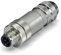 Connecteur pour câble de capteur/actionneur configurable mâle droit M12 Contenu: 1 pc(s) WAGO